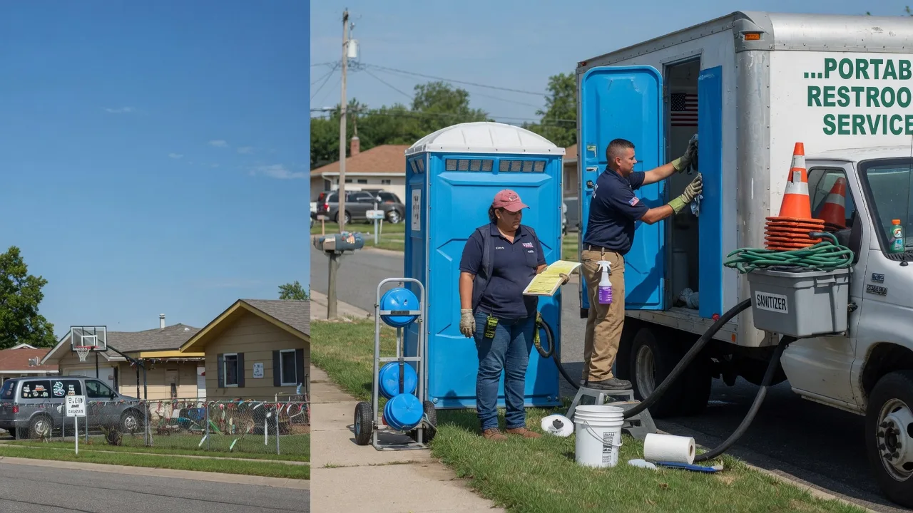 Portable Toilet Rental in Woodson, IL near me